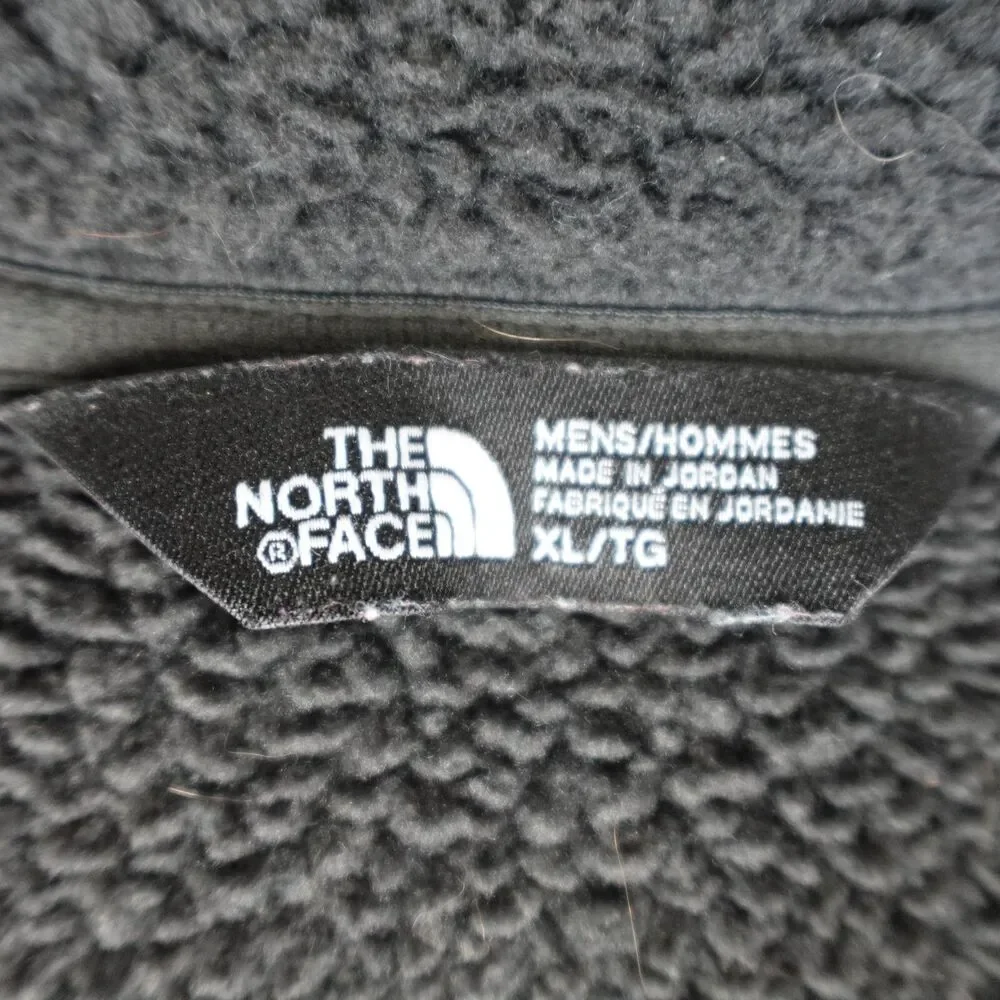 The North Face Sweater Men XL Gray Canyonlands Fleece Pullover 1/2 Zip Mock Neck